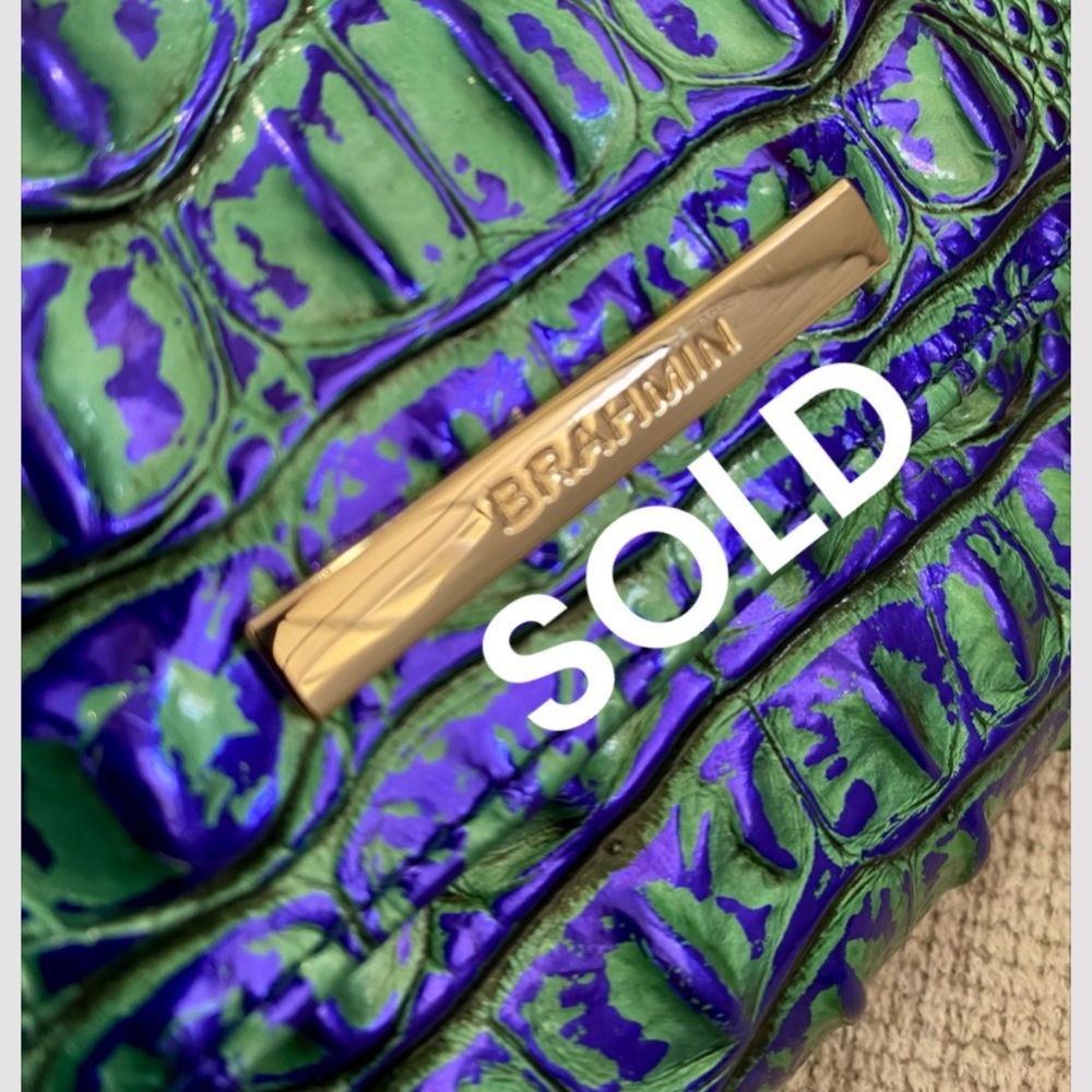 🚫SOLD🚫 ROYALTY OMBRE MELBOURNE BRAHMIN CORDELIA WALLET